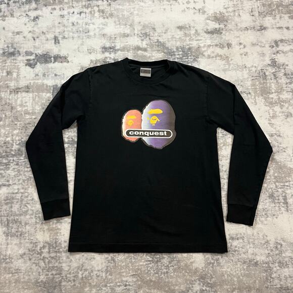 Authentic Bape 2000's Conquest Longsleeve Tee L - Picture 1 of 6